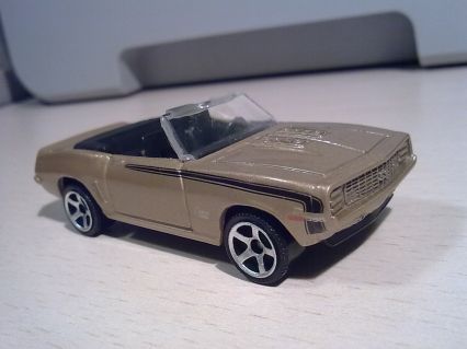 69 Chevy Camaro Ss  - MBX Adventure City toy car collectible - Main Image 2