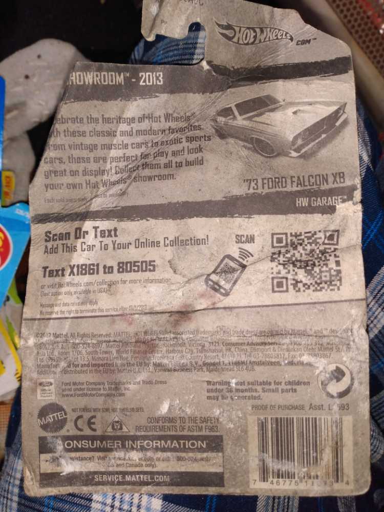 ’73 Ford Falcon XB - HW Showroom/HW Garage toy car collectible - Main Image 3