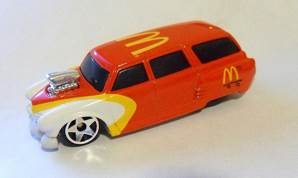 2003 Red Mcdonalds Car - McDonald’s Happy Meal Car toy car collectible - Main Image 1
