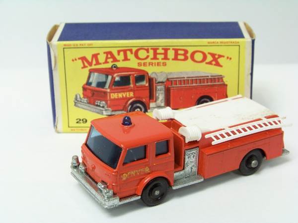 29C - American La France Fire Pump Truck - Corgi Toys toy car collectible - Main Image 2