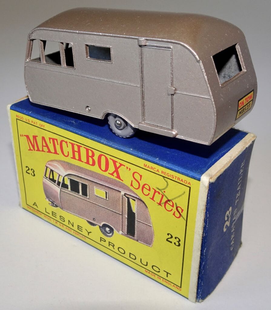 23C - Bluebird Dauphine Caravan - 1-75 Regular Wheels toy car collectible - Main Image 2