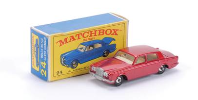 Rolls Royce Silver Shadow - Matchbox Japan toy car collectible - Main Image 1