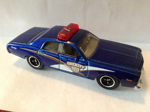 Dodge Monaco Police Car, 1978 - Matchbox toy car collectible - Main Image 1