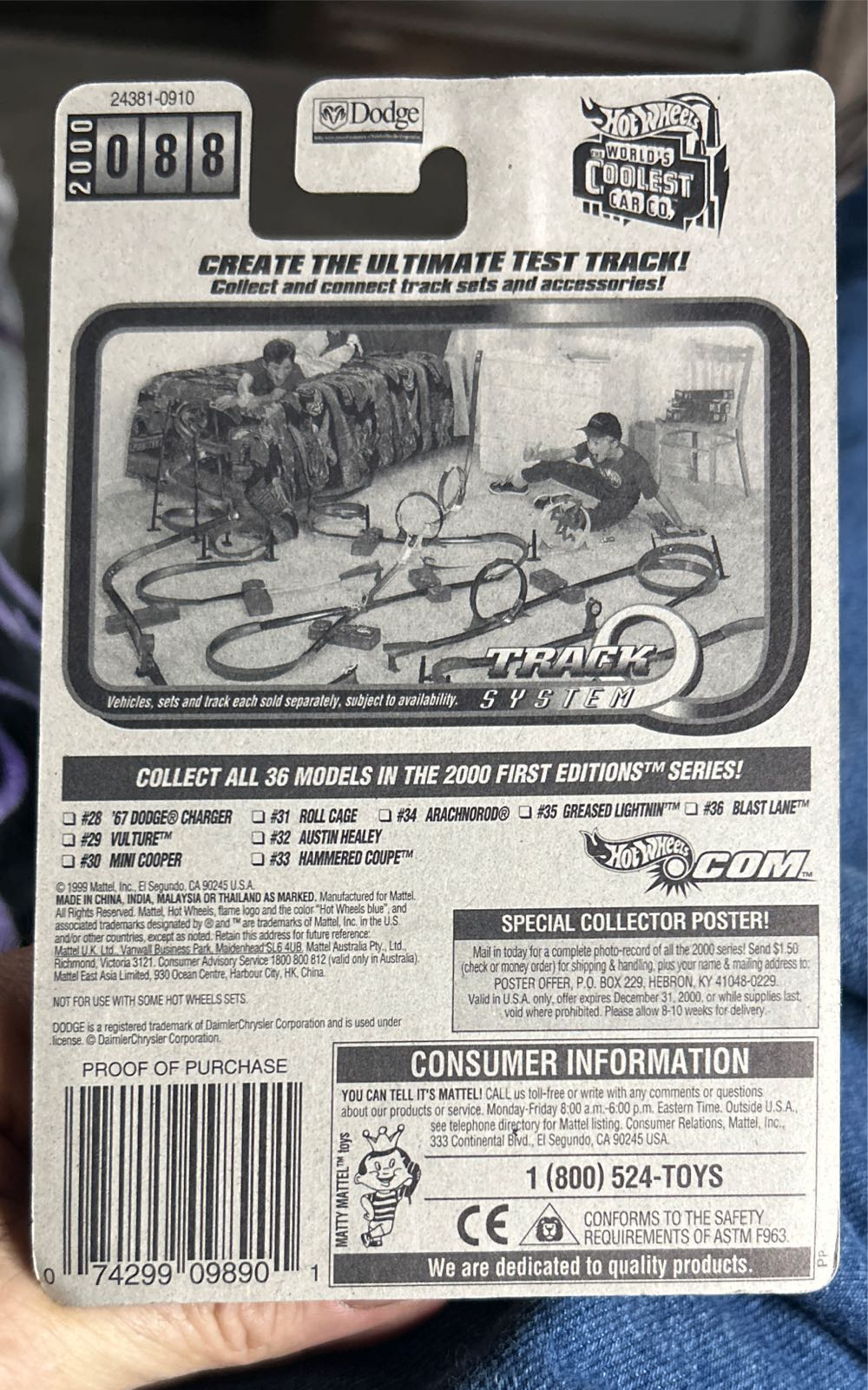 Dodge Charger, 1967  toy car collectible - Main Image 3