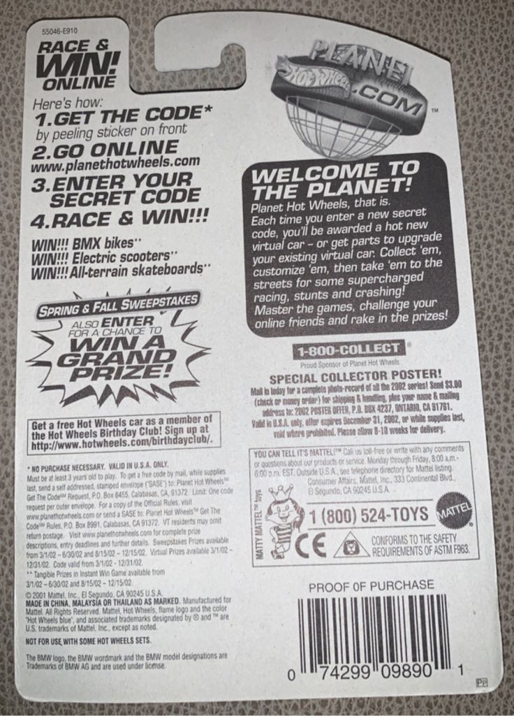 BMW — M Roadster - Mainline toy car collectible - Main Image 2