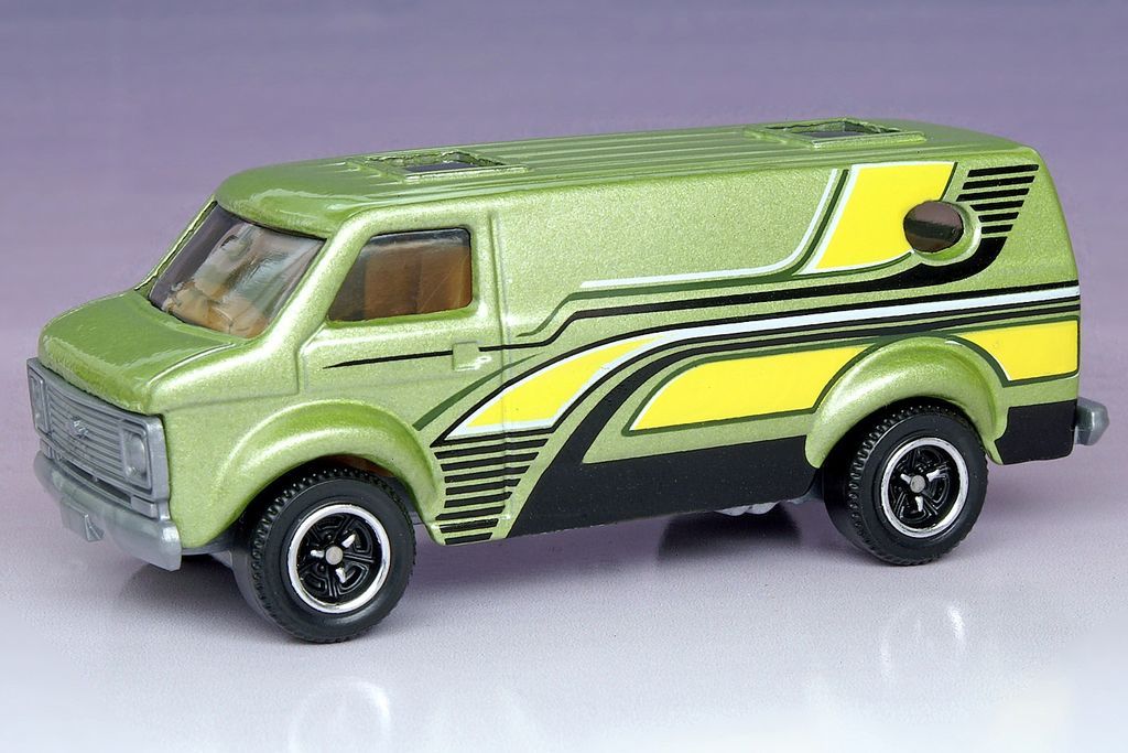 Chevy Van - MBX Superfast toy car collectible - Main Image 2