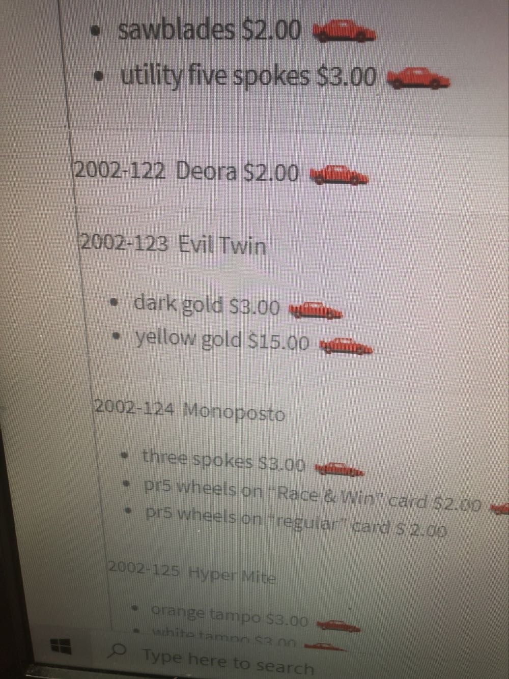 Evil Twin - 2002 Mainline toy car collectible - Main Image 3