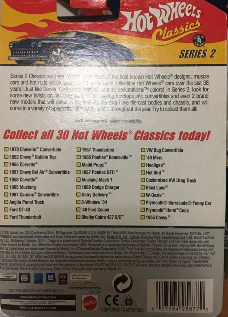 Ford Anglia Panel Truck - Boulevard Buccaneers toy car collectible - Main Image 2