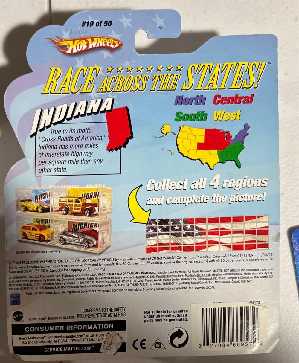 Old #3 - State Cars toy car collectible - Main Image 2