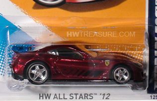 Ferrari 599XX - HW Workshop - Thrill Racers toy car collectible - Main Image 2