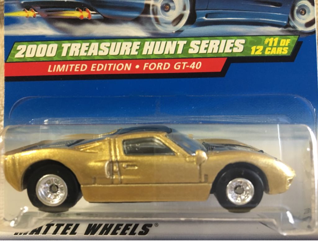 Ford GT40 - 2000 Treasure Hunt Series toy car collectible - Main Image 2