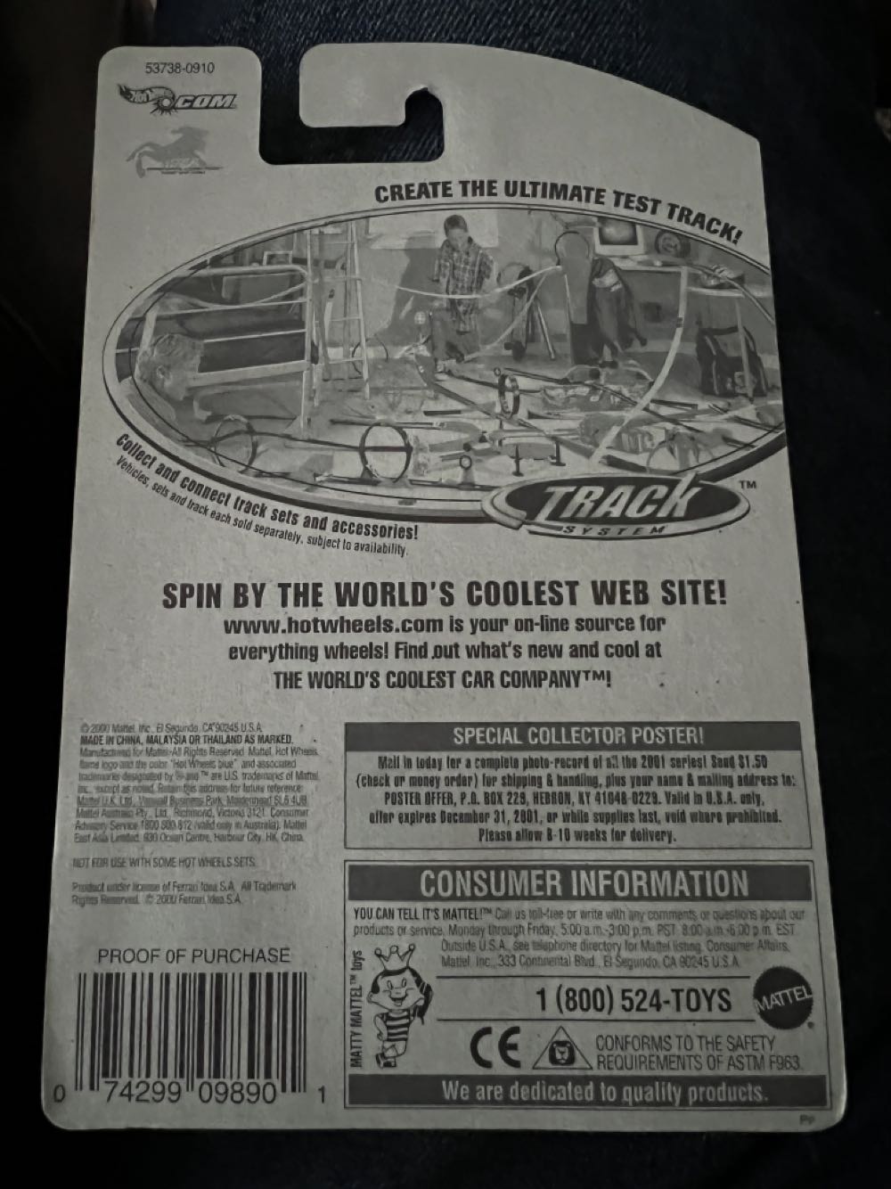 Ferrari F40 - Hot Wheels toy car collectible - Main Image 2