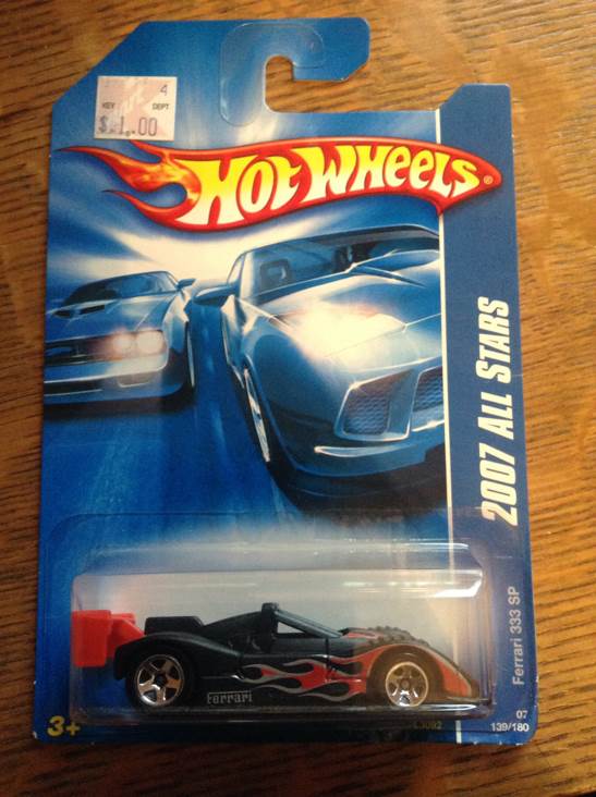 Ferrari 333SP - 2007 ALL STARS toy car collectible - Main Image 1