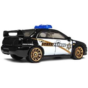 Subaru Impreza WRX Police - MBX Heroic Rescue toy car collectible - Main Image 2