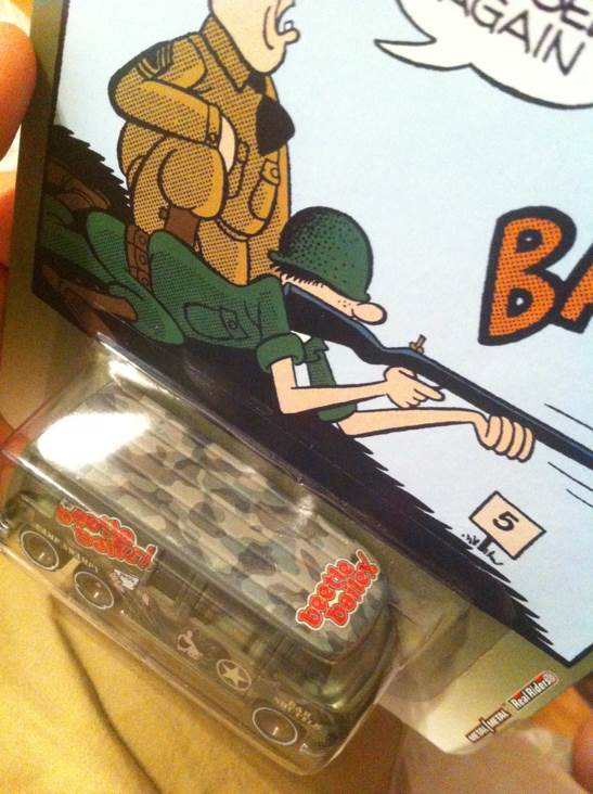 GMC Motorhome - HW Pop Culture - Beetle Bailey toy car collectible - Main Image 2