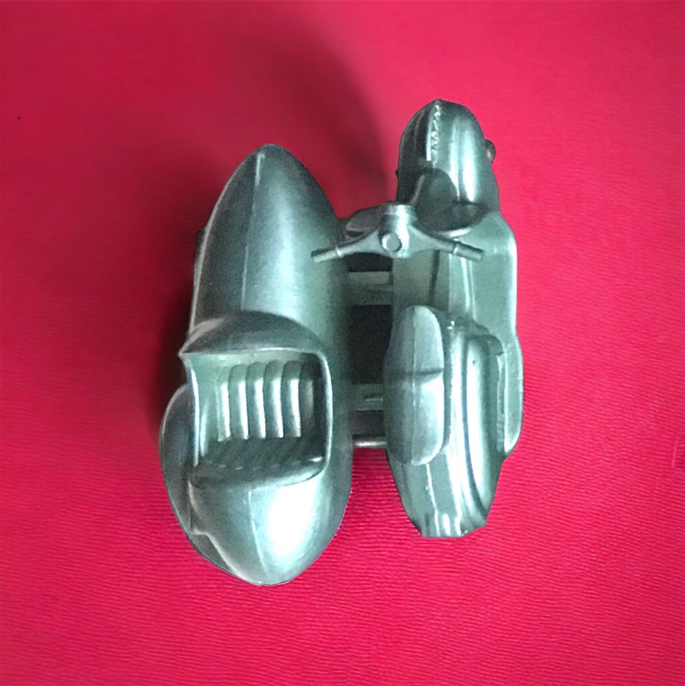 Lambretta Motor Scooter & Sidecar - Matchbox 75 RW toy car collectible - Main Image 4