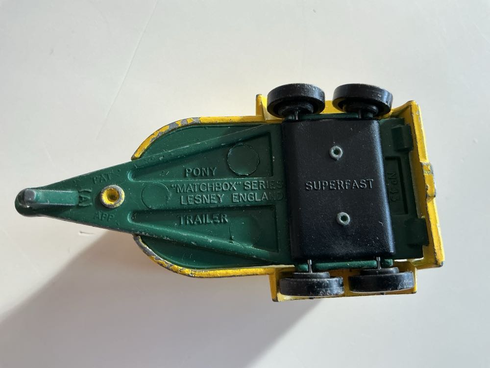 43C - Pony Trailer - Superfast toy car collectible - Main Image 4