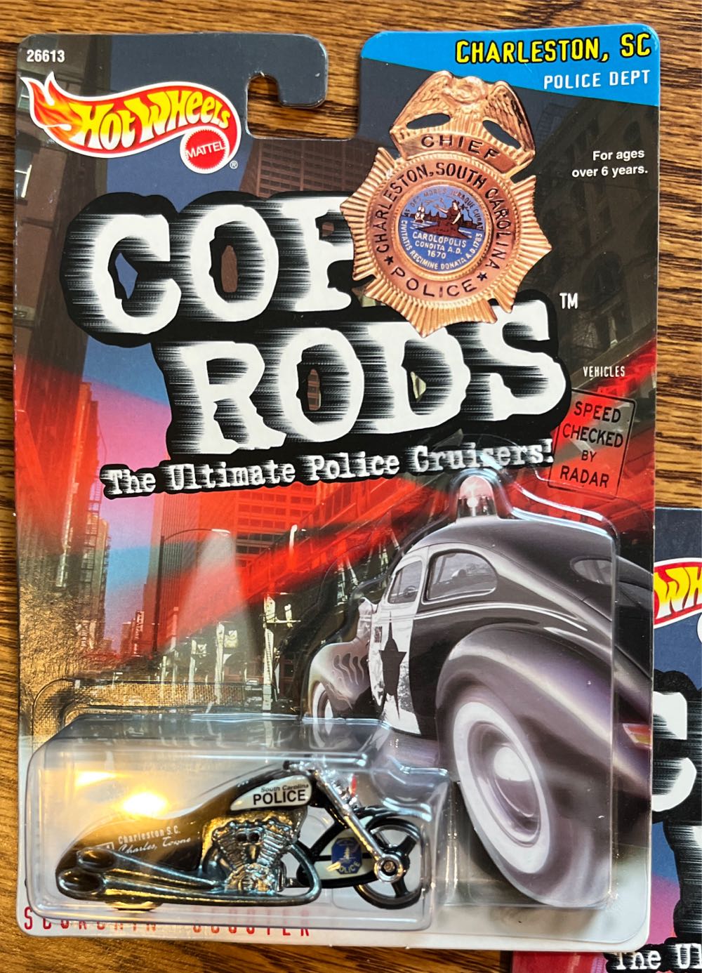 Scorchin’ Scooter - Cop Rods Series 2 toy car collectible - Main Image 2