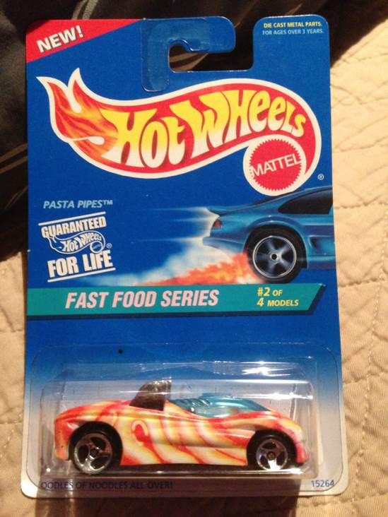 Pasta Pipes - 1996 Fast Food Series toy car collectible - Main Image 1