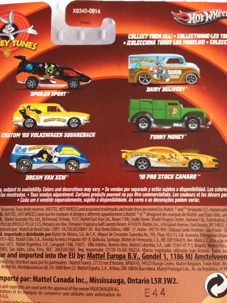 Looney Tunes Dairy Delivery - 2013 Pop Culture - Looney Tunes toy car collectible - Main Image 2