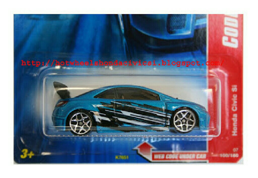 Honda Civic SI - HOT WHEELS STARS toy car collectible - Main Image 2