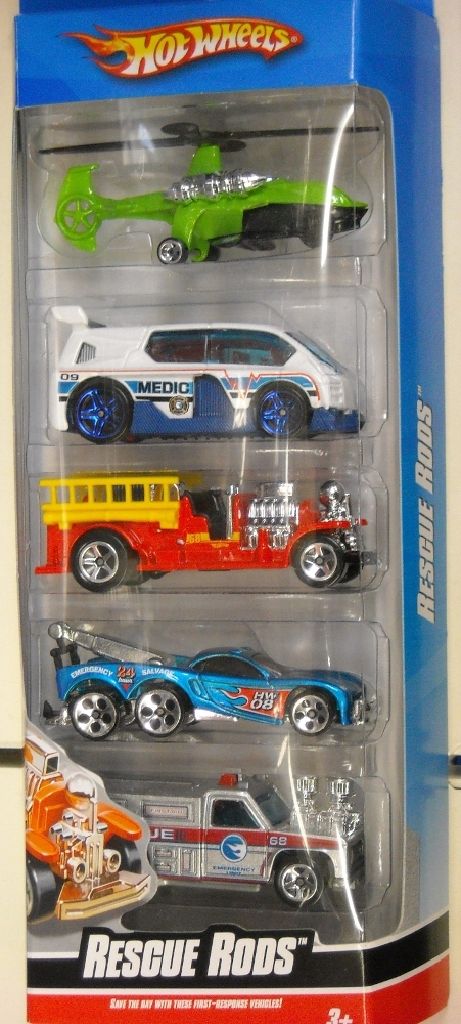 Hyperliner - Rescue Rods 5-Pack toy car collectible - Main Image 2
