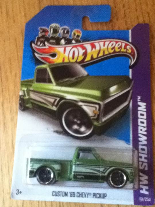 Custom 69 Chevy Pickup  toy car collectible - Main Image 1
