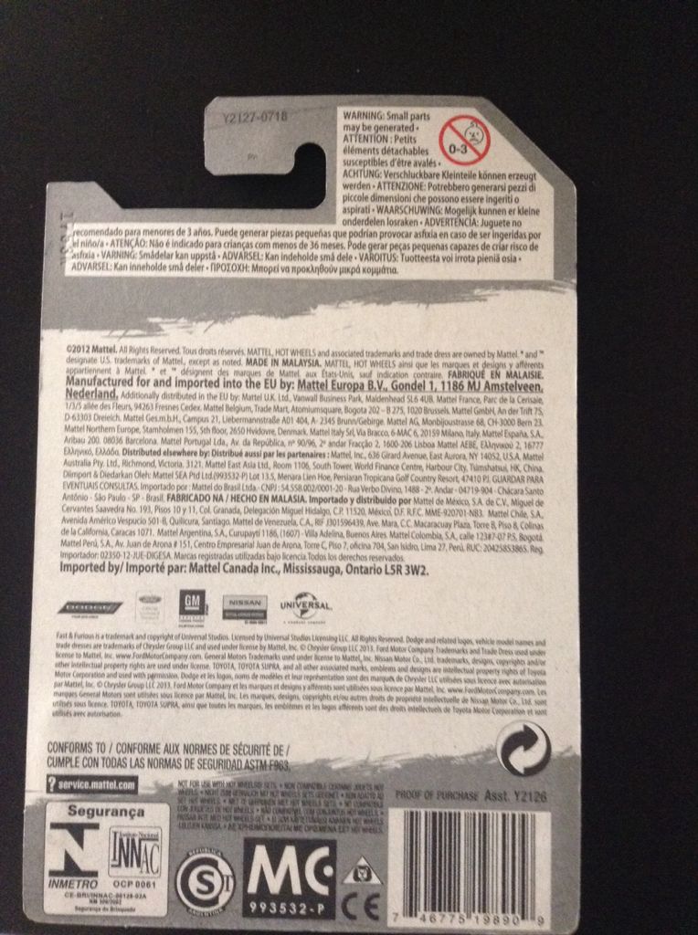 ’70 Dodge Charger R/T - 2013 - Fast & Furious toy car collectible - Main Image 2