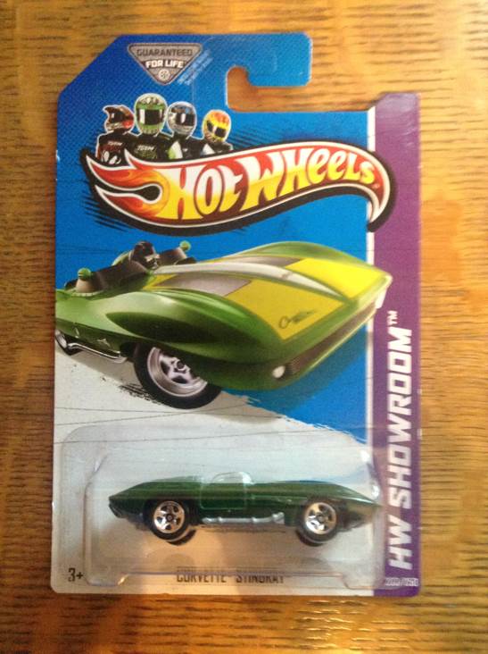 Corvette Stingray - 2013 HW Showroom - Corvette 60th toy car collectible - Main Image 1