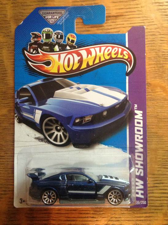 Ford Mustang Custom- 2012 - HW Showroom toy car collectible - Main Image 1
