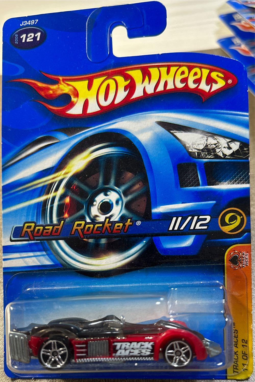 Road Rocket - Track Stars Series toy car collectible - Main Image 3
