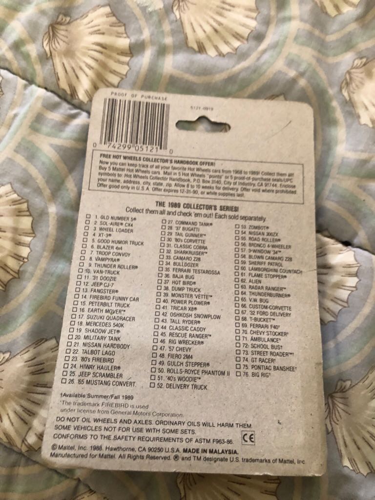 Firebird Funny Car - Speed Fleet toy car collectible - Main Image 2