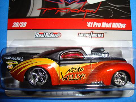 ’41 Pro Mod Willy’s - HW Phil’s Garage toy car collectible - Main Image 1