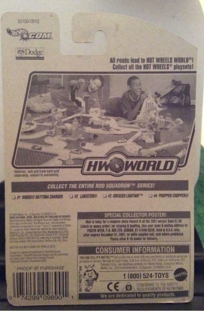 1970 Dodge Charger Daytona - Rod Squadron toy car collectible - Main Image 2