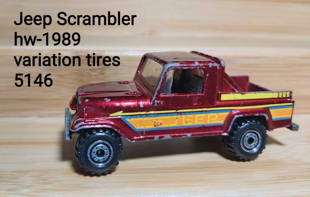 Jeep Scrambler - 1989 collector series toy car collectible - Main Image 2