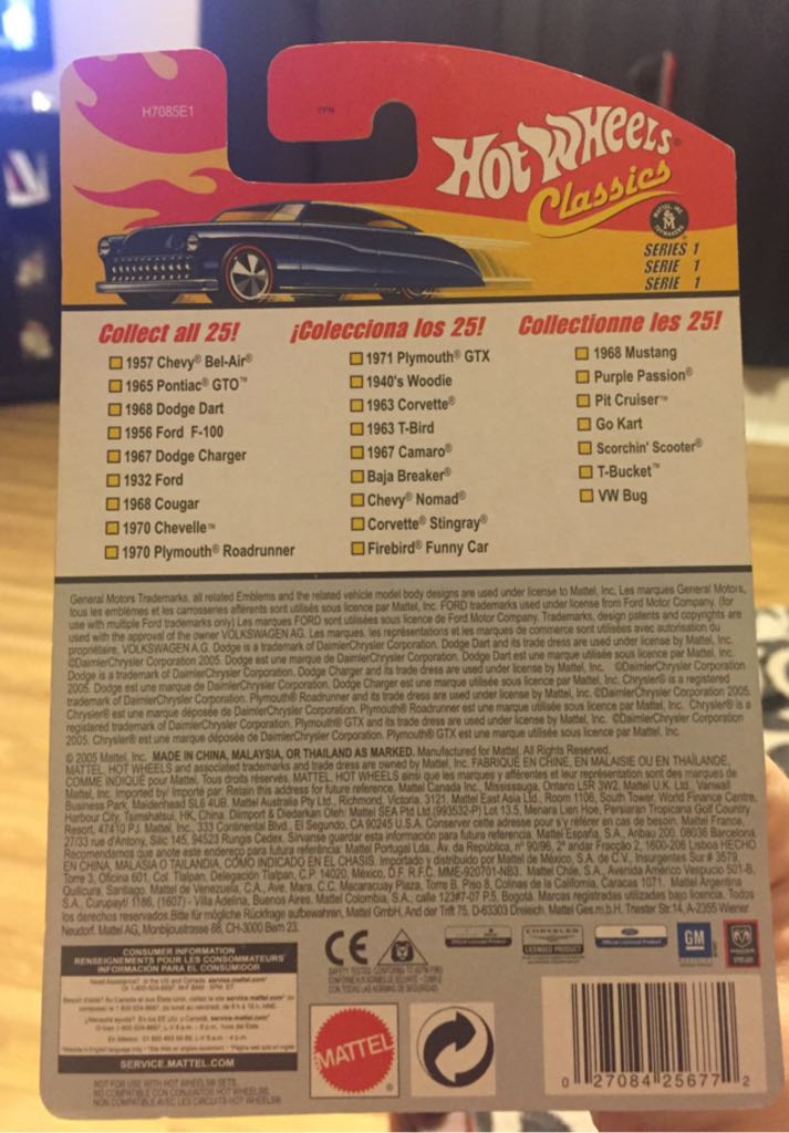 Classic Purple Passion (Loose) - Classic Series 1 toy car collectible - Main Image 2