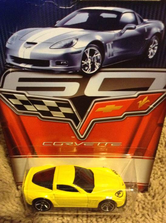 Hot Wheels 60 Years Of Corvettes - Walmart Exclusive Corvettes toy car collectible - Main Image 2