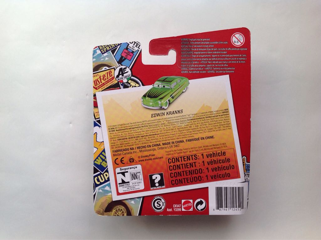 Edwin Kranks - Retro Radiator Springs toy car collectible - Main Image 2