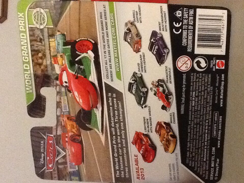 Brent Mustangburger with Headset - (2013 - WGP) WGP (17) toy car collectible - Main Image 2
