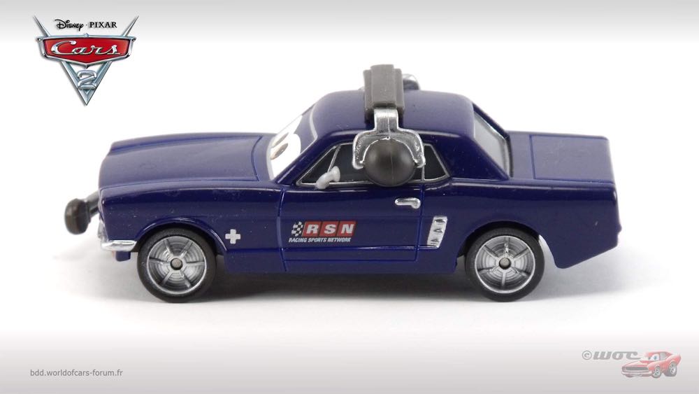 Brent Mustangburger with Headset - (2013 - WGP) WGP (17) toy car collectible - Main Image 4