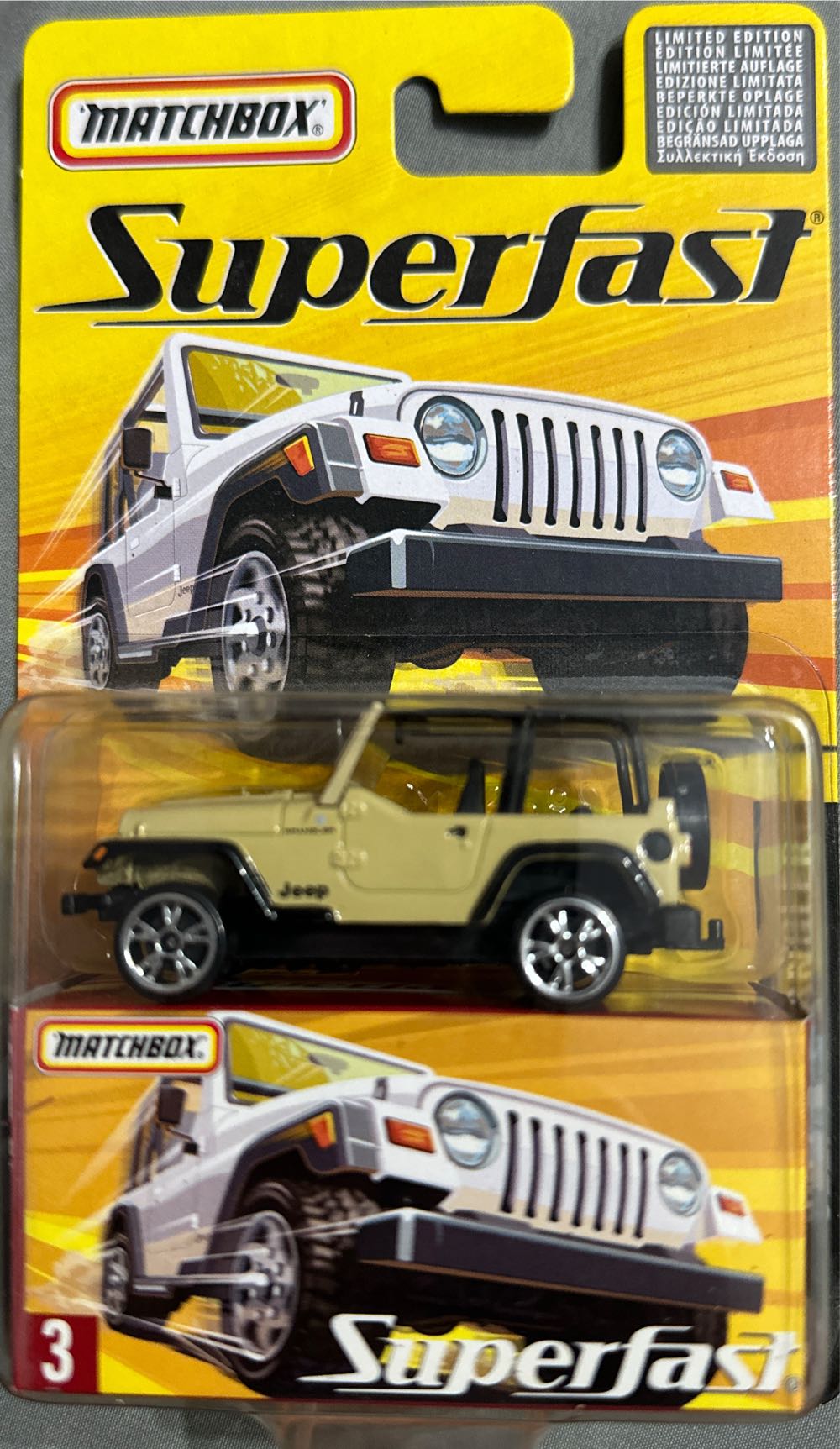 Jeep Wrangler  toy car collectible - Main Image 2