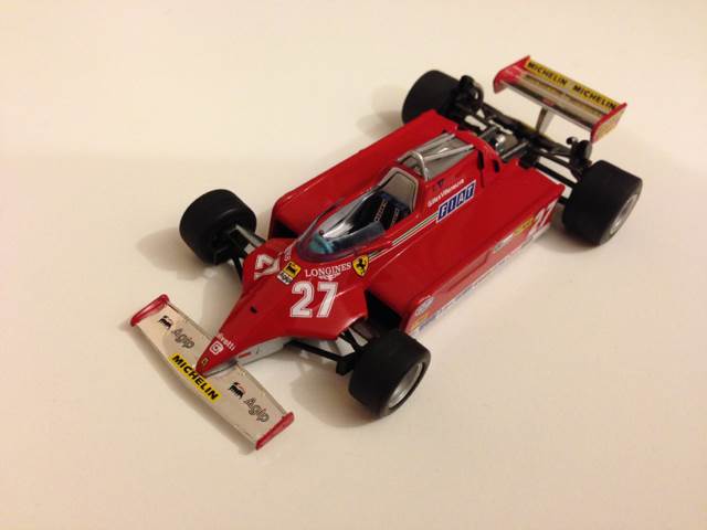 126 CK - No.27 Gilles Villeneuve - HotWheels Elite toy car collectible - Main Image 1