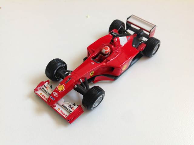 F2001 - No.1 Michael Schumacher - HotWheels Elite toy car collectible - Main Image 1
