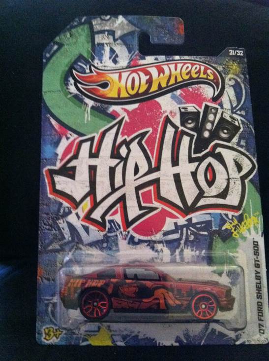 07 Ford Shelby GT-500 - HW Jukebox - Hip Hop toy car collectible - Main Image 1