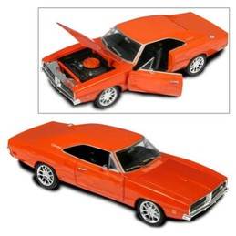 1:18 1969 Dodge Charger Modified Limited Edition - 100% Hot Wheels toy car collectible - Main Image 2