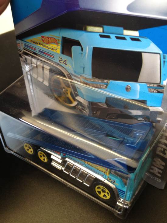 Back Slider - HW City Works toy car collectible - Main Image 2