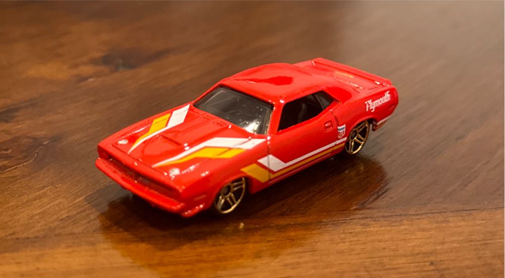 Plymouth AAR Cuda - Hot Wheels toy car collectible - Main Image 2