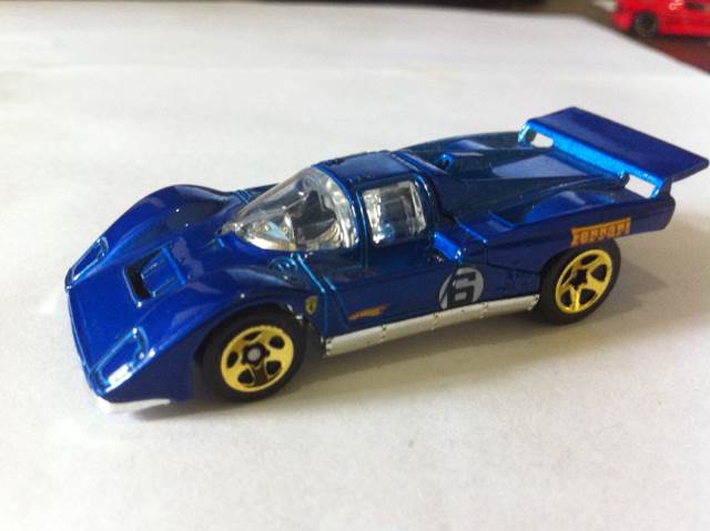 Ferrari 512M Short Card - 2006 First Editions toy car collectible - Main Image 2