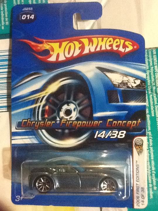 Hotwheels Chrysler Firepower Concept - 2006 First Editions toy car collectible - Main Image 1
