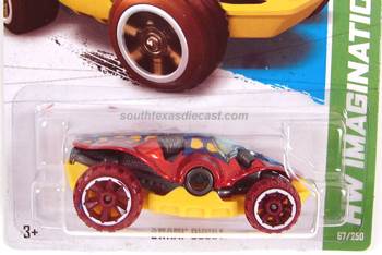 Swamp Buggy - 2013 HW Imagination - Dino Riders toy car collectible - Main Image 1